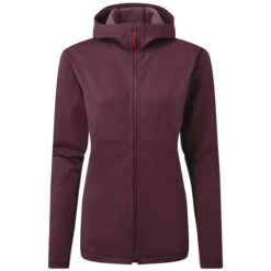 RAB GEON HOODY W DEEP HEATHER 23