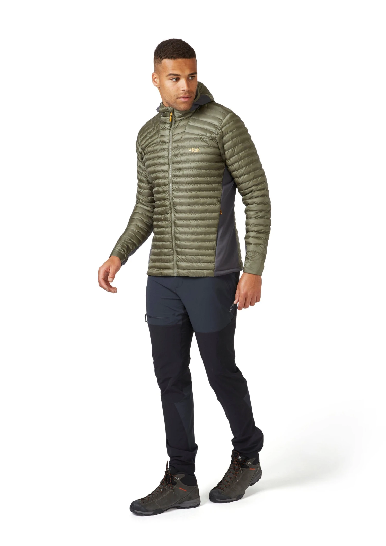 Rab Men's Cirrus Flex 2.0 Hoody - Khaki 5 Rab Men's Cirrus Flex 2.0 Hoody - Khaki - Image 5